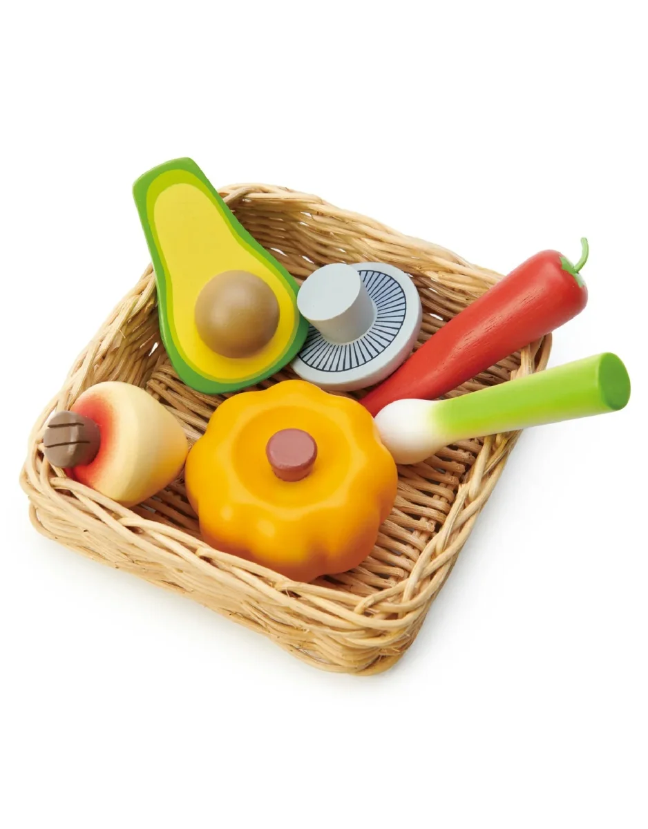Panier de légumes - Tender Leaf - Boutique Maman & Bébé – Produits Essentiels au Quotidien - {'count': 1, 'name': 'Kazidomi'}