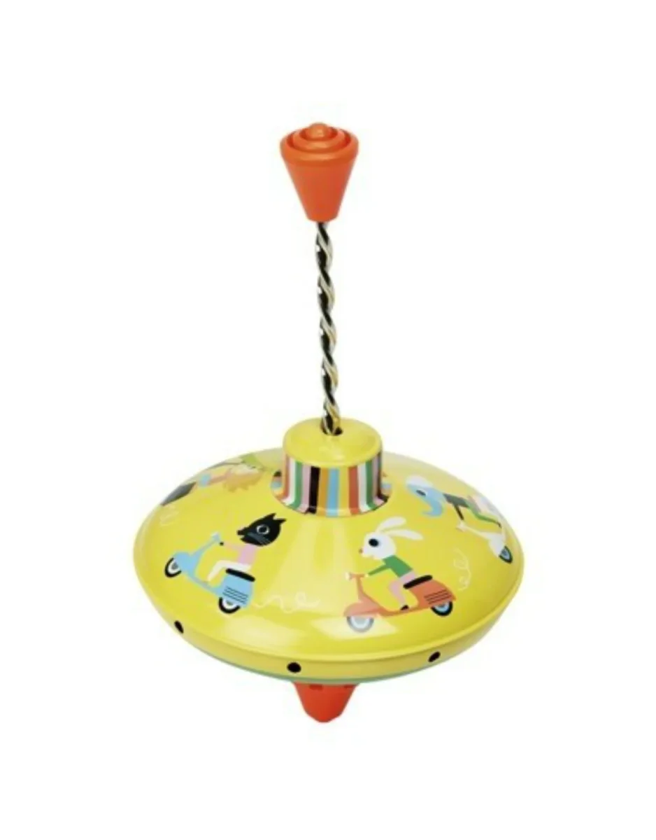 Toupie métal Mobylette Vilac Boutique Maman Bébé Produits Essentiels Quotidien
