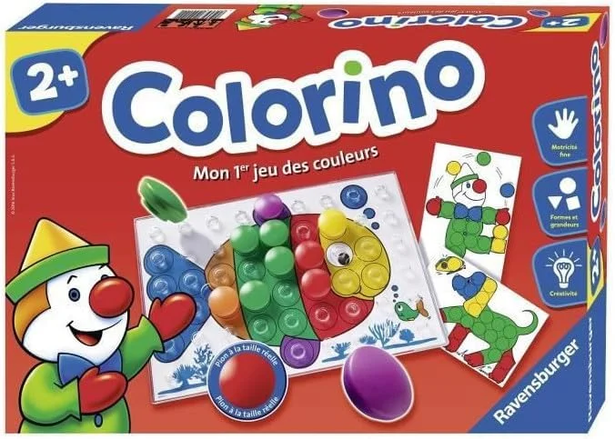 Colorino Ravensburger jeu Montessori couleurs ans Rouges Harmonieux Occasion