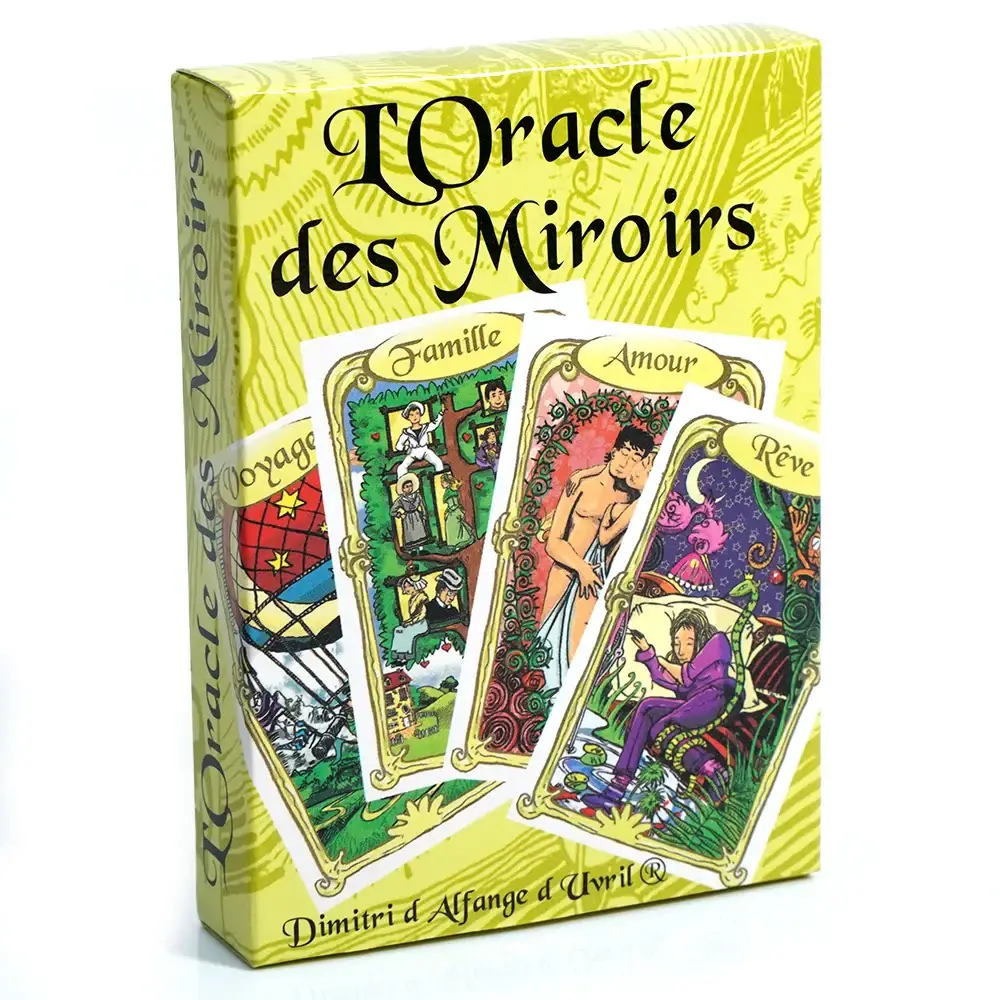 Cartes Divinatoires Tarot Français Oracle des Miroirs - Boutique Bébé en Ligne : Soins, Jouets et Articles Maison