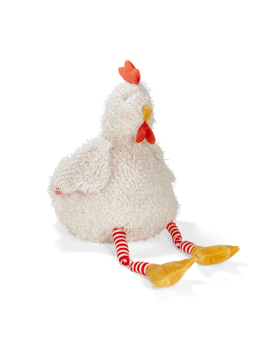 Peluche - Clucky la poule - Grand - Bunnies by the bay - Boutique Maman & Bébé – Produits Essentiels au Quotidien Little Farm Peluche d'activités Poule Little Dutch : Aubert