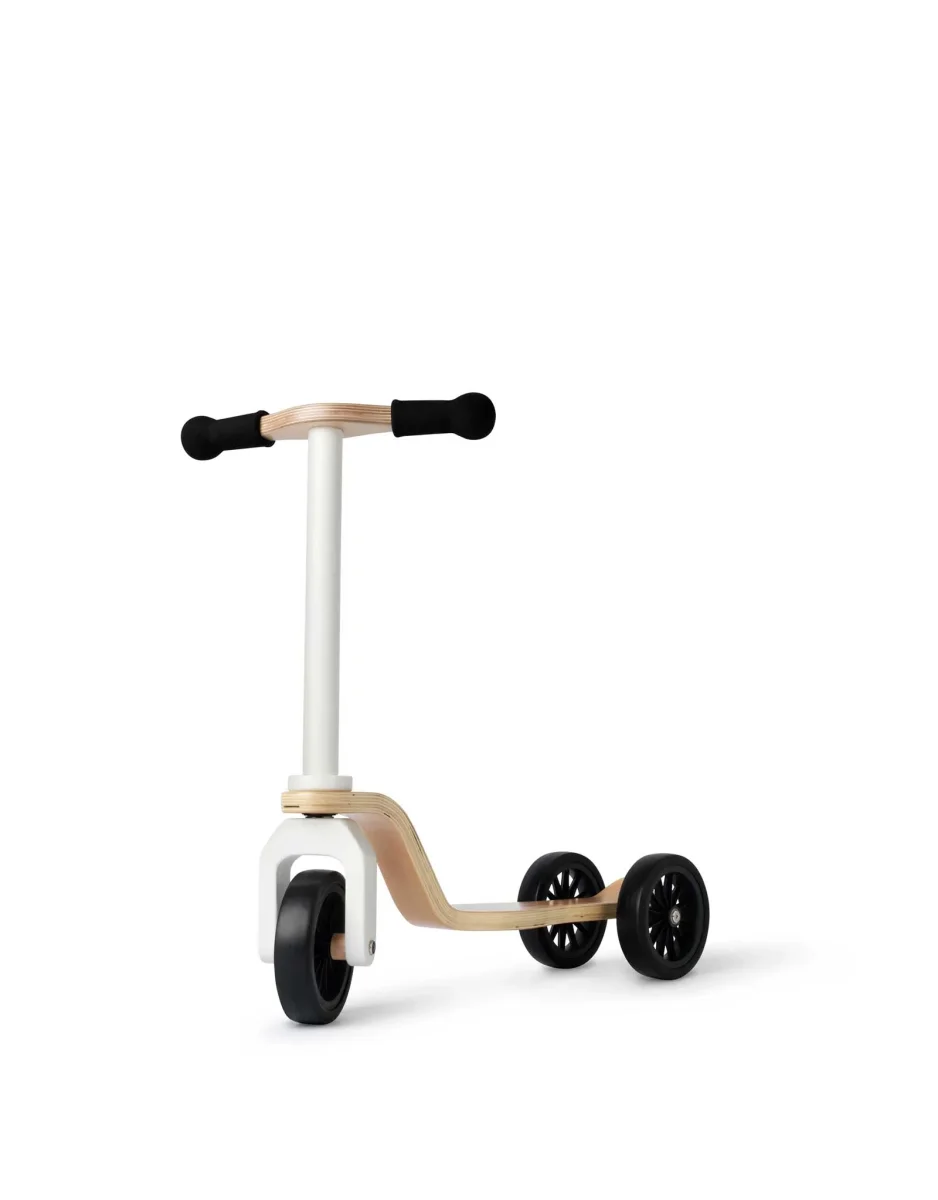 Trottinette - Kinderscooter - Blanche - Kinderfeets - Boutique Maman & Bébé – Produits Essentiels au Quotidien - Trottinette électrique