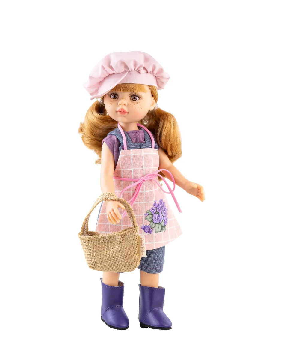 Poupée Las Amigas - Irène la fleuriste - Paola Reina baby - Boutique Maman & Bébé – Produits Essentiels au Quotidien