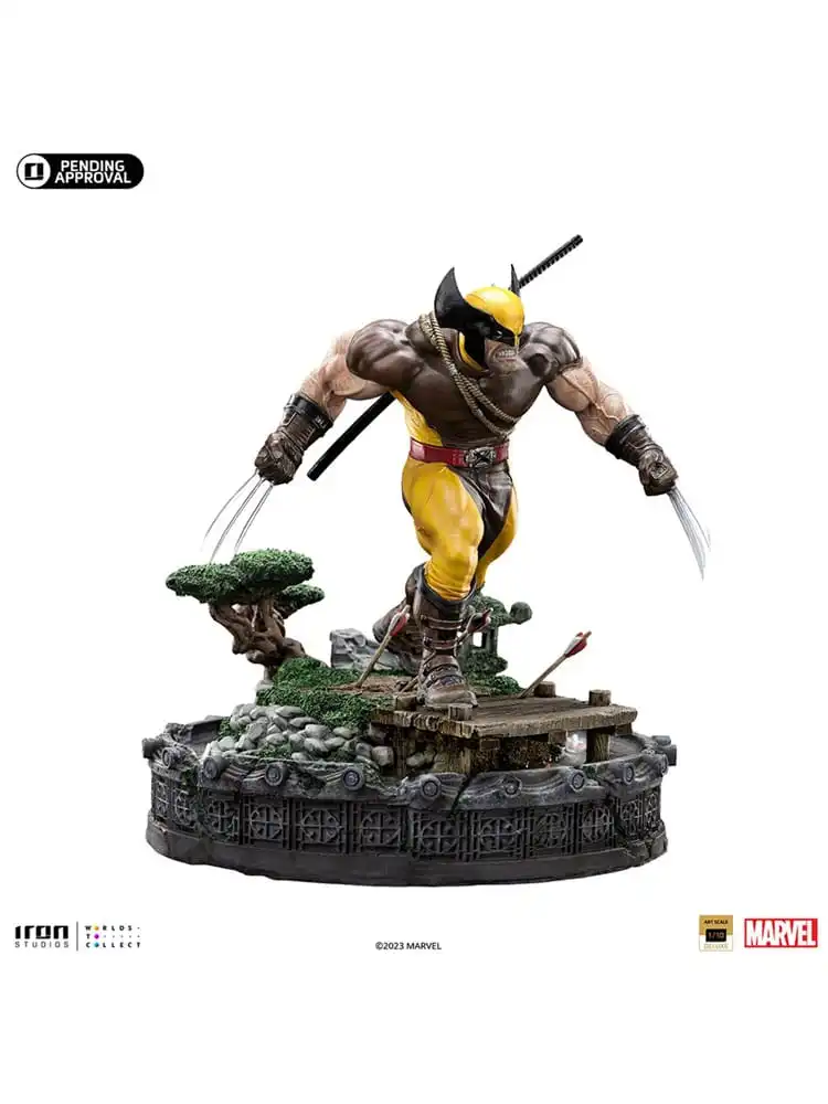 MARVEL – Statuette Art Scale Deluxe 1/10 Wolverine Unleashed 20 cm - Éclairage de qualité avec frais de port offerts - Bougie led