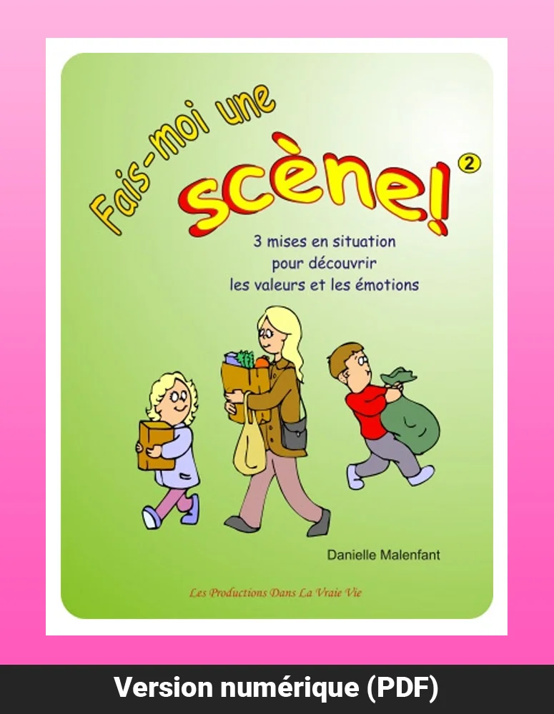 Fais-moi une scène, cahier 2 (TÉLÉCHARGEABLE) Couleur - Saldi Straordinari – Offerte Speciali Disponibili Adesso