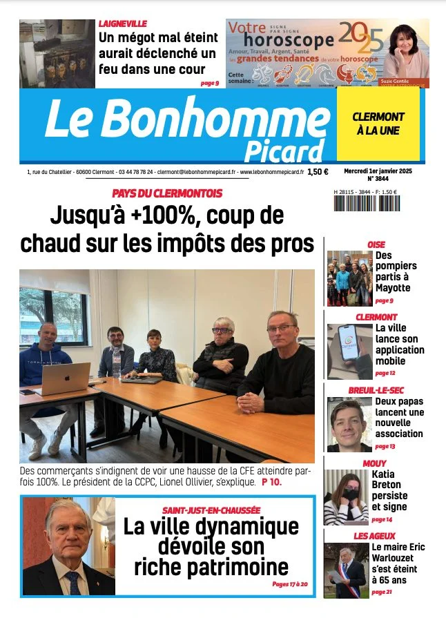 Le Bonhomme lumière Picard de Clermont du 31 décembre 2024 - ​Drones Professionnels & Grand Public | Boutique Française