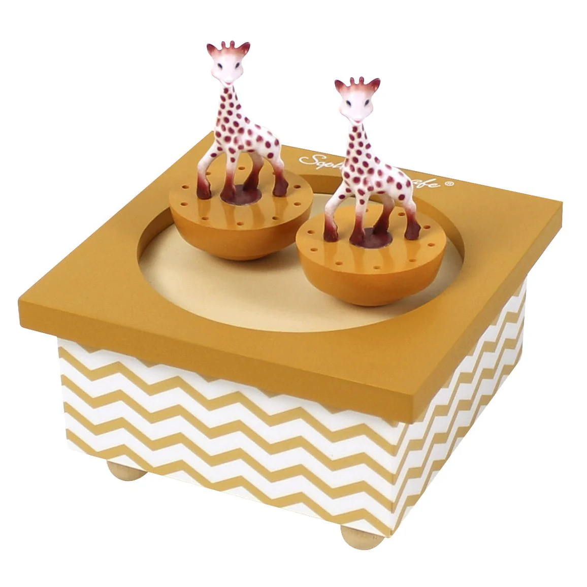 Sophie Wooderful de Giraf Boîte à musique Caramel - E-shop mondial – Produits durables, modernes et accessibles partout