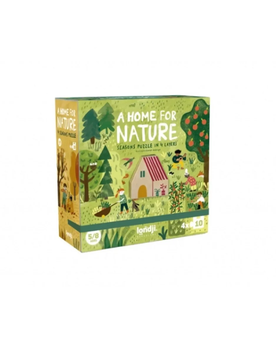 Casse-tête - Un domicile pour la nature - A fruits home for nature - Londji - Boutique Maman & Bébé – Produits Essentiels au Quotidien