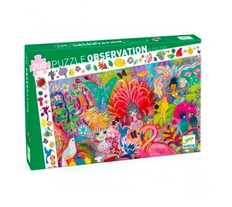CASSE-TÊTE OBSERVATION "CARNAVAL DE RIO" 200 MCX - Boutique Maman & Bébé – Produits Essentiels au Quotidien - {'count': 1, 'name': 'Moulin'}