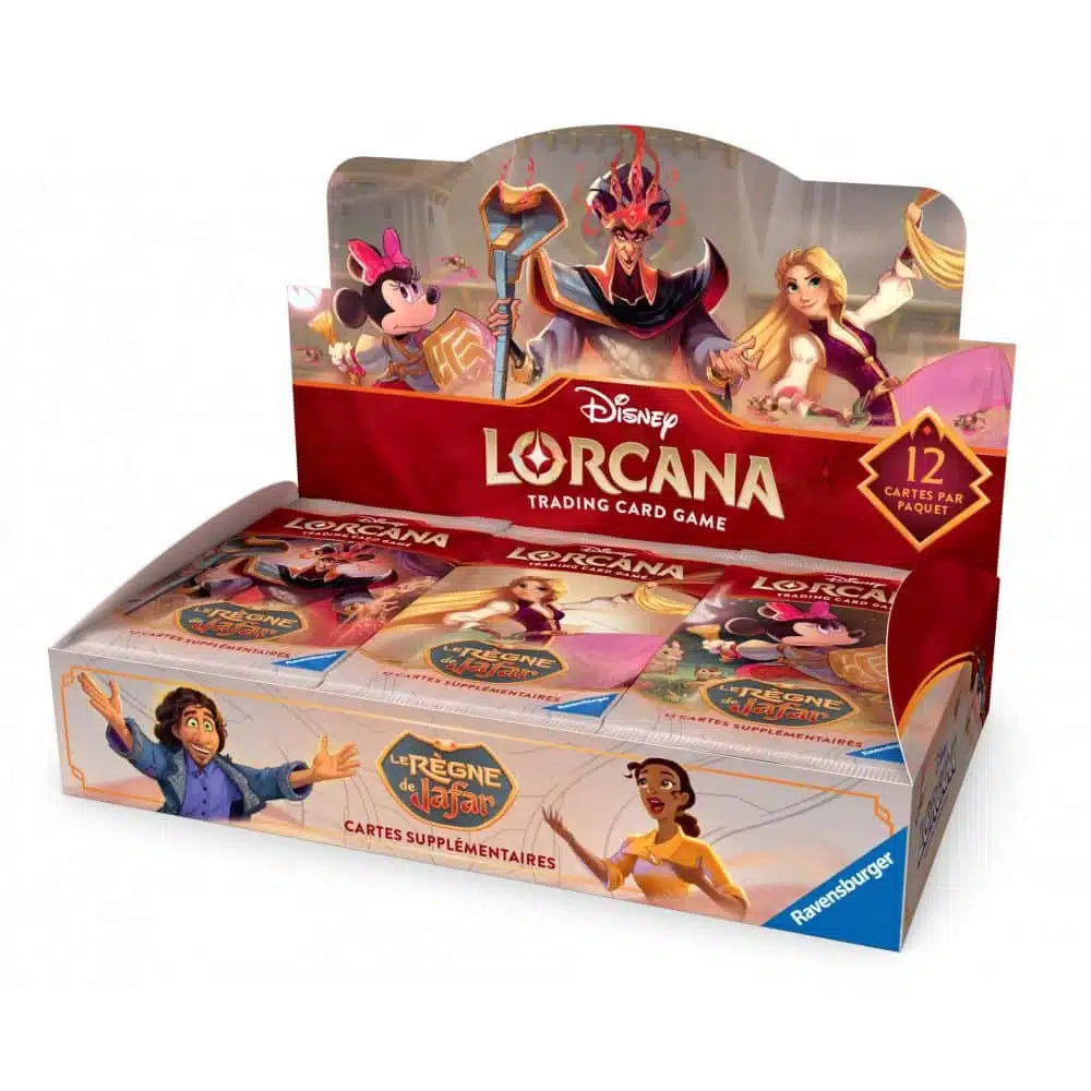 Disney LORCANA – Chapitre Huit : Le règne de Jafar – Display 24 Boosters – Français (VF) - Saldi Straordinari – Offerte Speciali Disponibili Adesso - {'count': 2, 'name': 'Allah'}