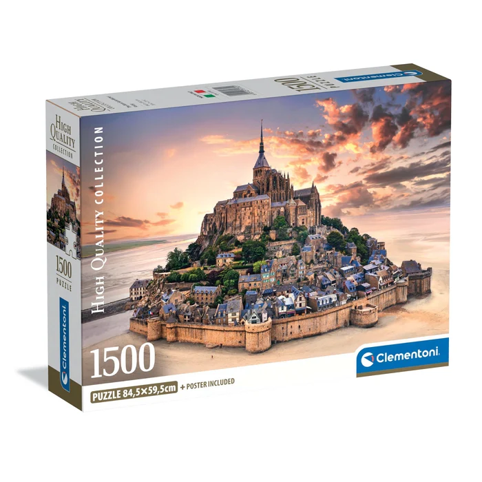 The Mont Saint - Michel Rising - 1500 pièces - E-shop mondial – Produits durables, modernes et accessibles partout - One piece