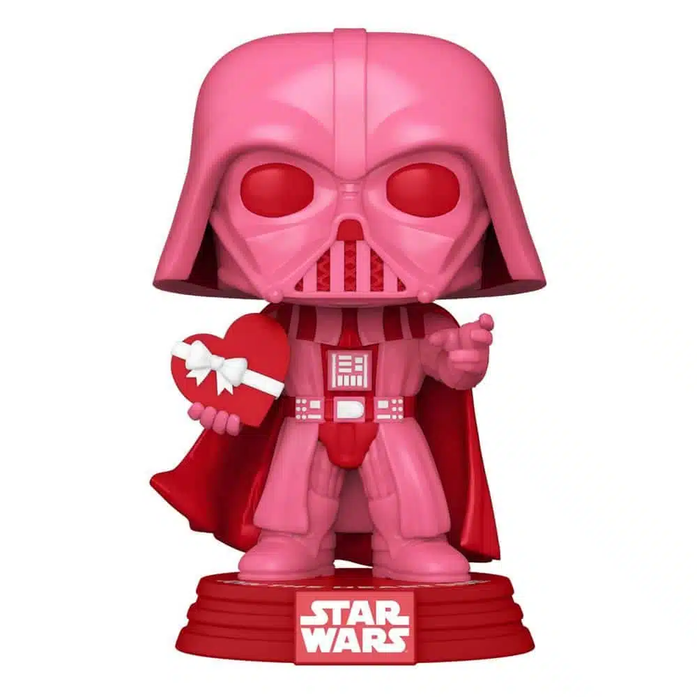 Star Wars Valentines POP! Star Wars Vinyl Figurine Vader w/Heart 9 cm - Saldi Straordinari – Offerte Speciali Disponibili Adesso - street fighter pop figurine cm