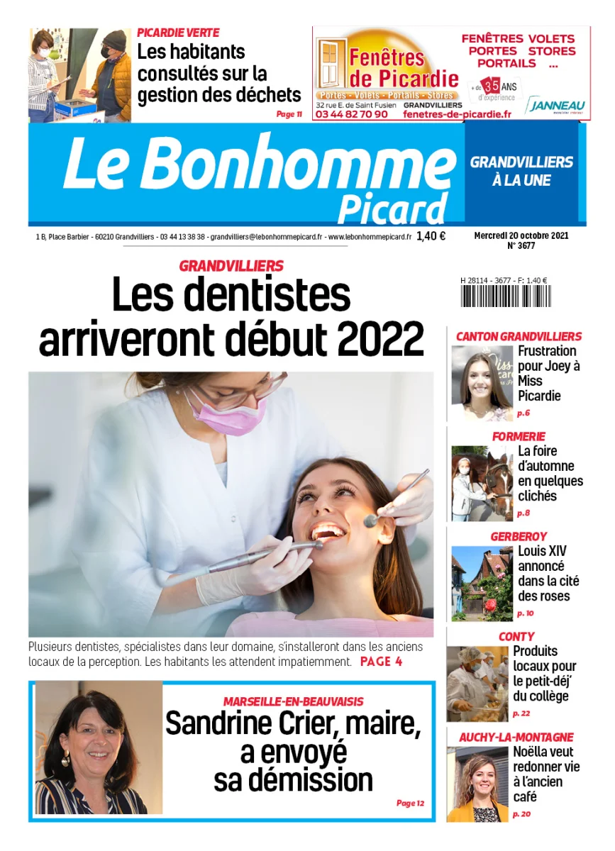 Le Bonhomme Picard de Grandvilliers du 20 octobre 2021 - ​Drones Professionnels & Grand Public | Boutique Française​ Cherbourg. Julie et Romain ouvrent un magasin dédié aux enfants et aux bébés