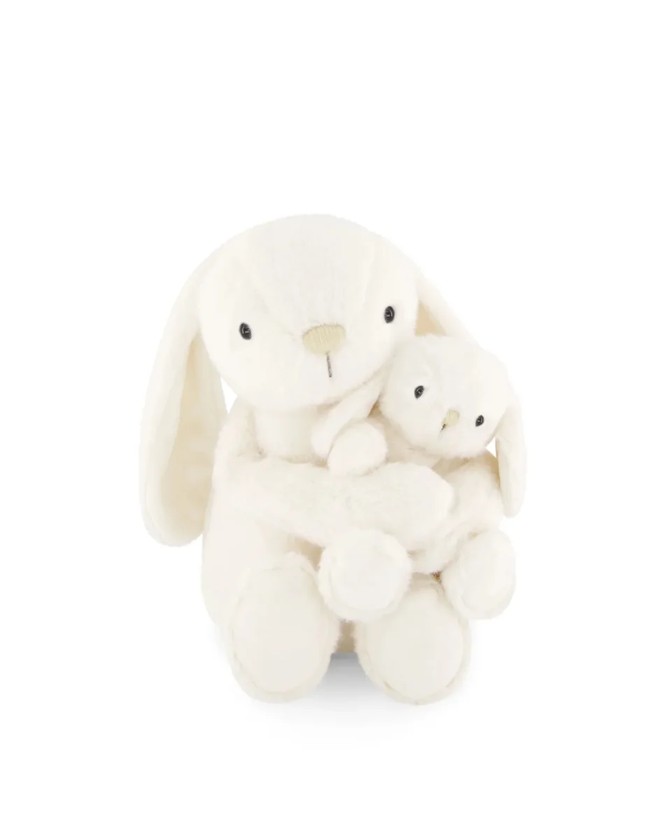 Peluche Frankie le lapin câlin et son bébé - Marshmallow - Snuggle Bunnies - Boutique Maman & Bébé – Produits Essentiels au Quotidien Peluche lapin personnalisable - Équipement bébé