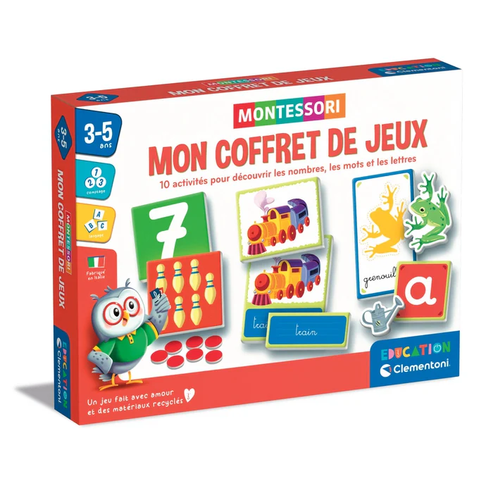 Mon coffret de jeux - Montessori - E-shop mondial – Produits durables, Éducation modernes et accessibles partout