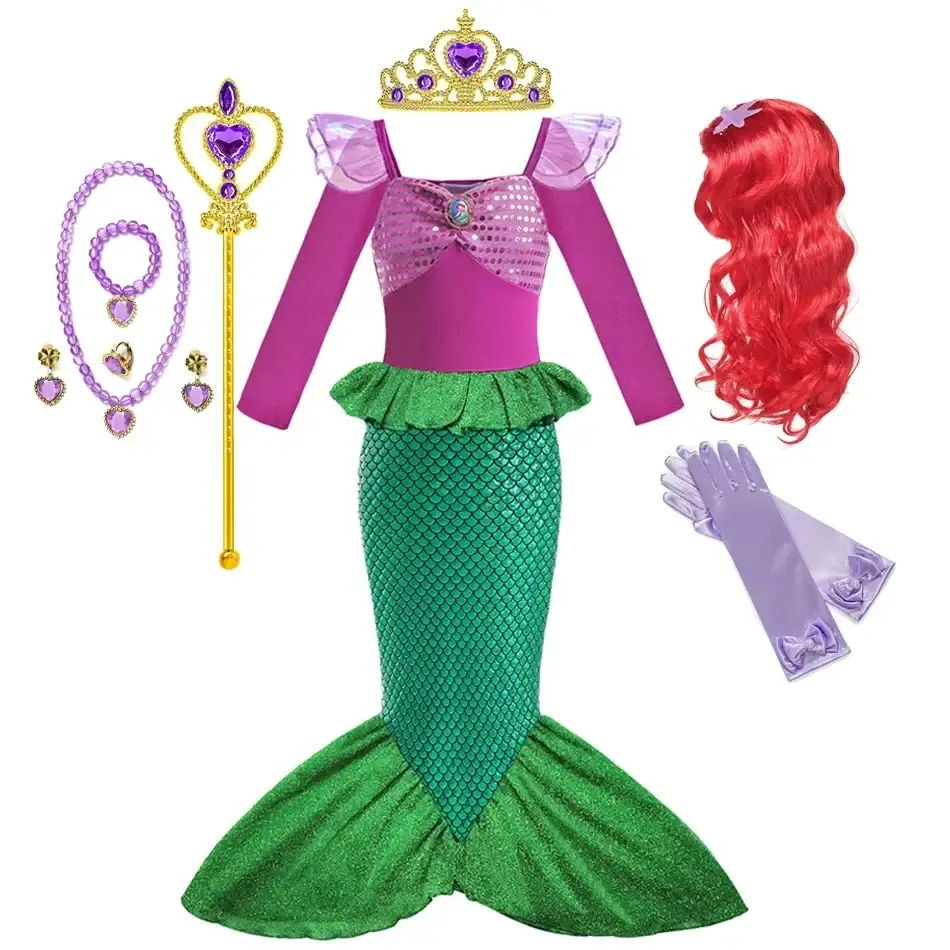 Costume Petite Fête Sirene Enfant - Boutique Bébé en Ligne : Soins, Jouets et Articles Maison