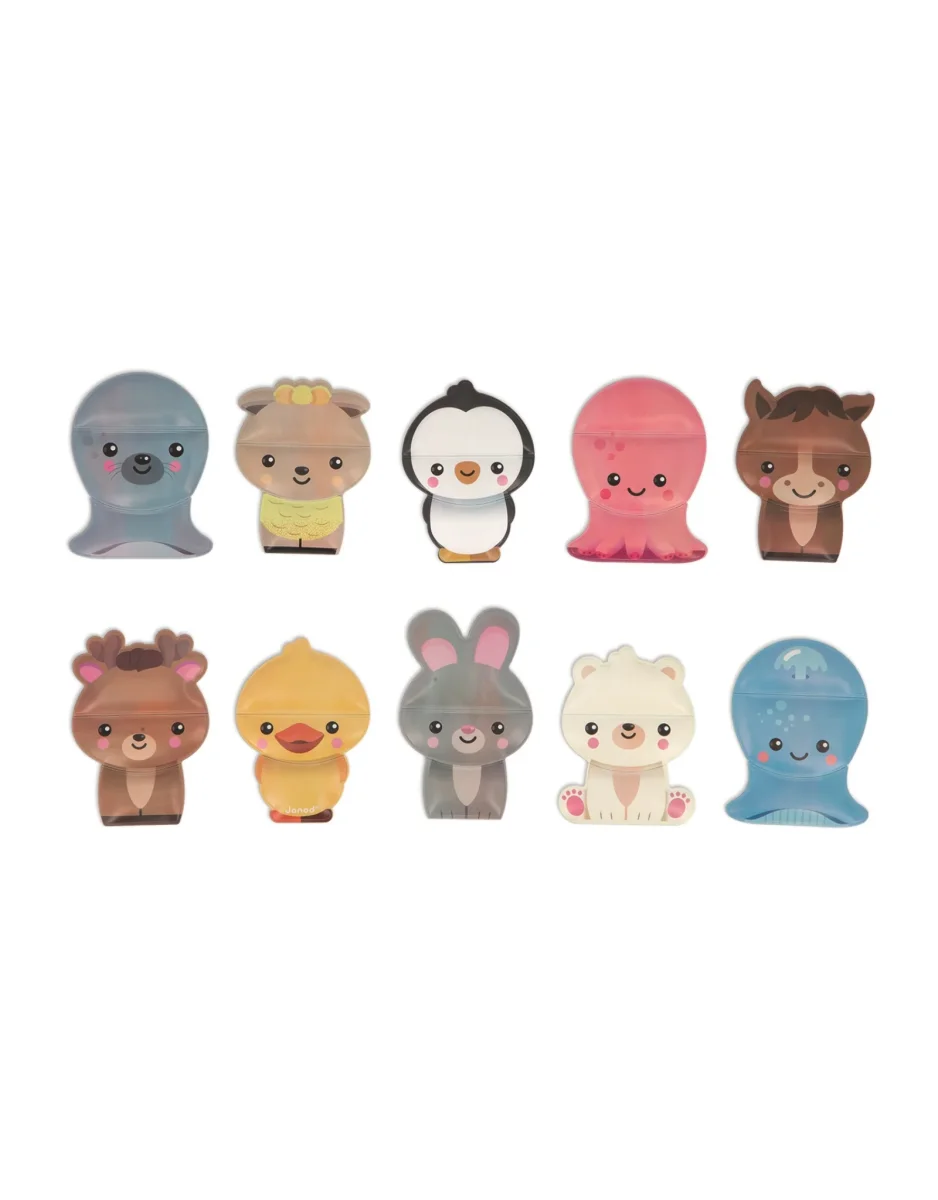 Jouet de bain - Mix & match animaux - Janod shampooing - Boutique Maman & Bébé – Produits Essentiels au Quotidien