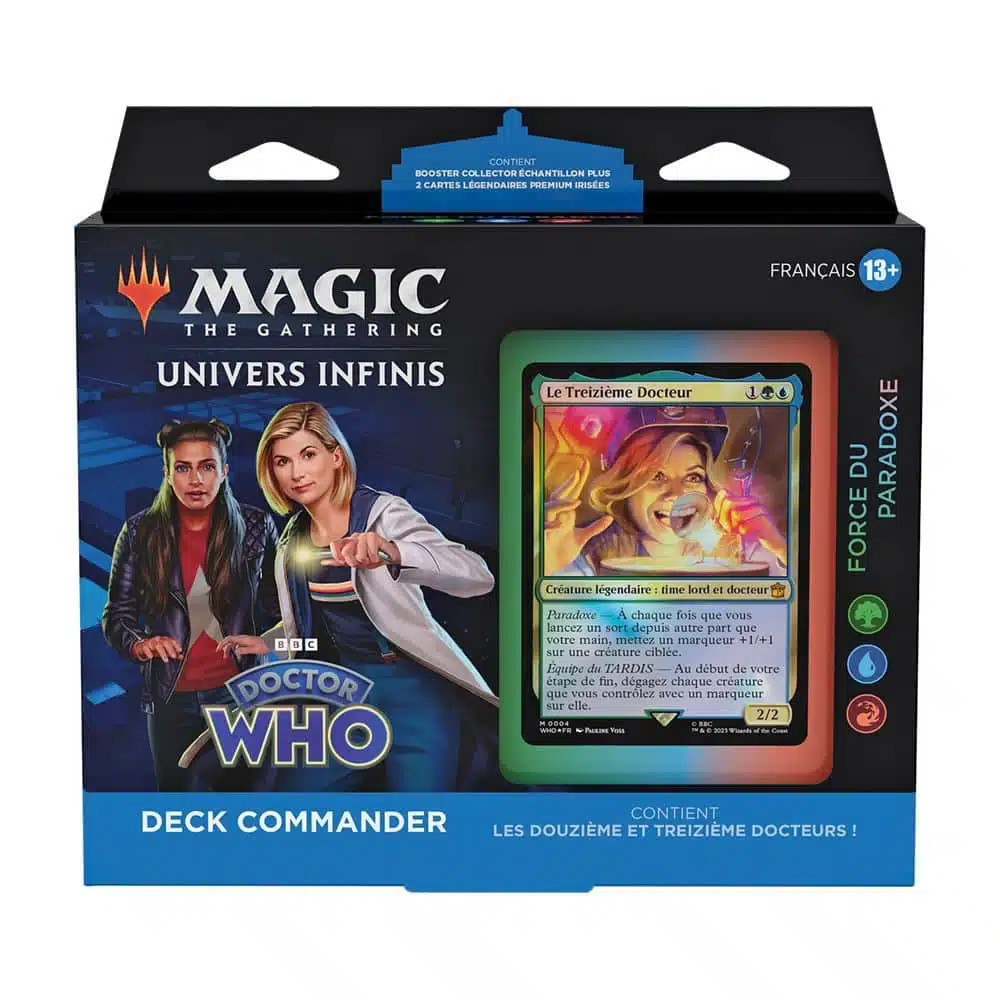 Magic the Gathering Univers Infinis : Doctor Who femm Deck Commander Force du Paradoxe VF - Saldi Straordinari – Offerte Speciali Disponibili Adesso
