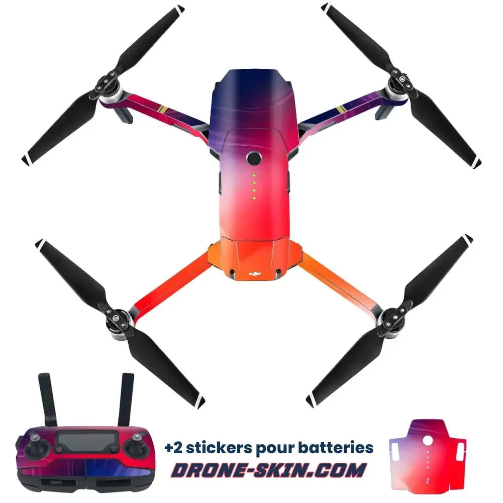 Sticker pour Drone DJI Mavic Pro Night and Day - ​Drones Professionnels & Grand Public | Boutique Française​ - backpack drone ​drone amp boutique
