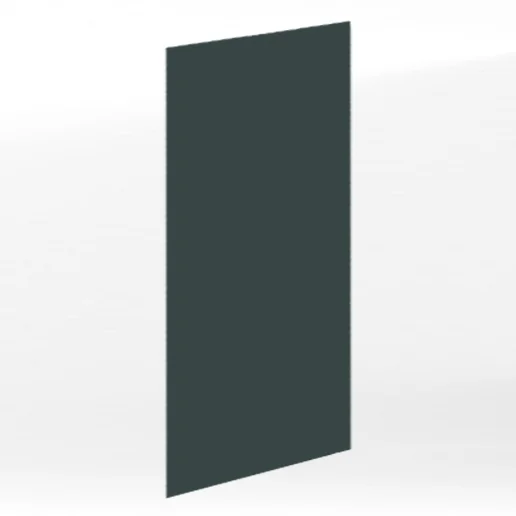 Joue de finition haute L35 x H70 – Vert Pantone laqué mat - Édition Limitée – Merlin L’Art de la Table Française en Promotion !