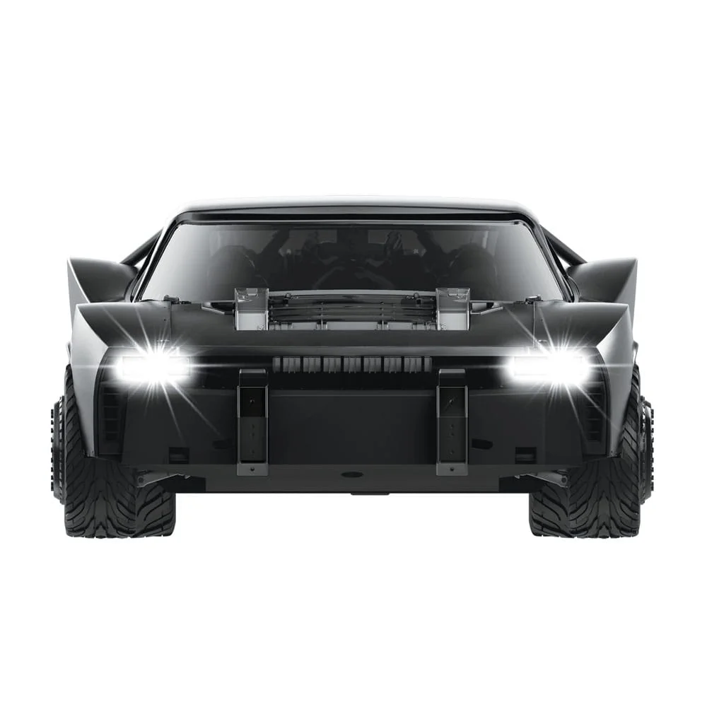 DC COMICS – Batmobile radiocommandée 1/10 The Batman 50 cm - Éclairage de qualité avec frais de port offerts 2,4GHz Batwheels™ - Bam