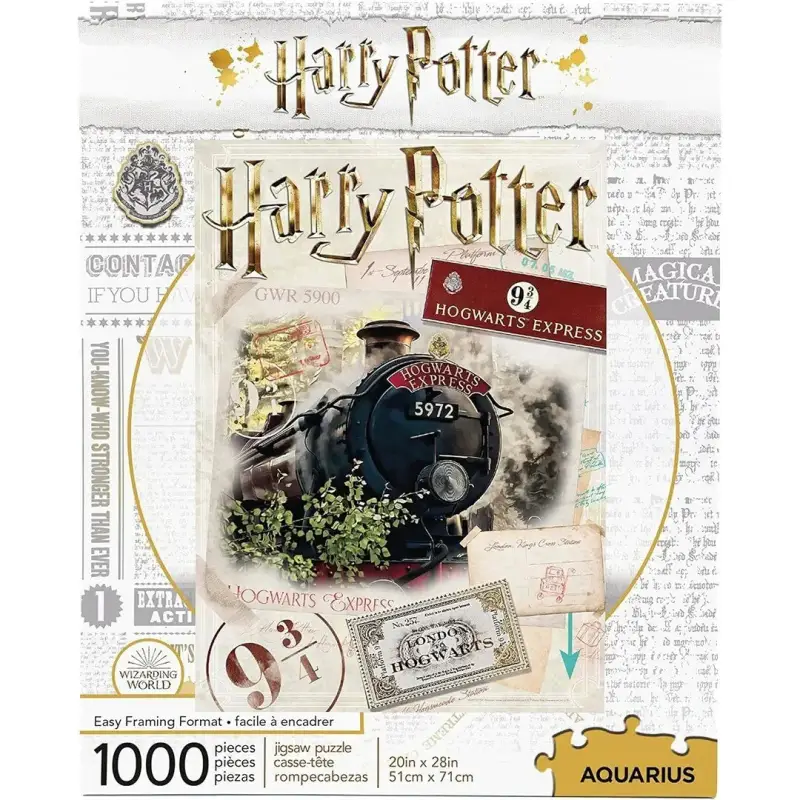 Puzzle Ticket Hogwarts Express Harry Potter 1000p - E-shop mondial – Produits durables, modernes et accessibles partout - puzzle flower shop puzzle e-shop produit
