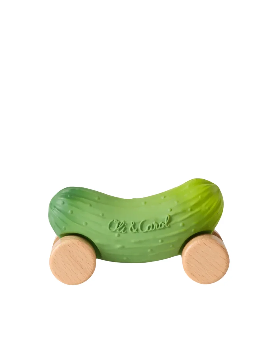 Voiture jouet en caoutchou pour bébé - Pepino le concombre - Oli & Carol - Boutique Maman & Bébé – Produits Essentiels au Quotidien BabyLux® Enfant Poussette Combinée Set 3 en 1 - Miracle - incl. Nacelle,  Canne, Siège de voiture - Siège Auto - Pliable - avec Sac à langer,