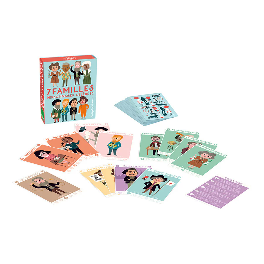 JEU FAMILLES PERSONNAGES CÉLÈBRES Boutique Maman Bébé Produits Essentiels Quotidien