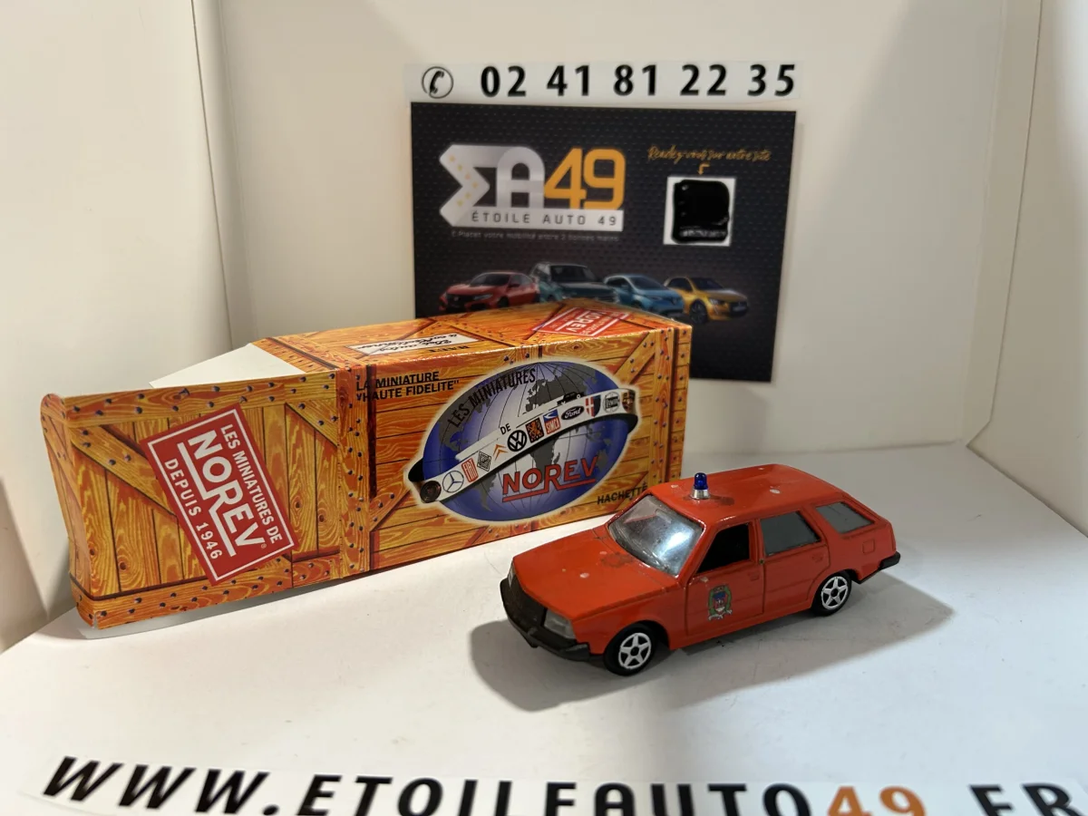 Renault Break Pompier Norev 1/43 Vins Rouges Harmonieux Occasion