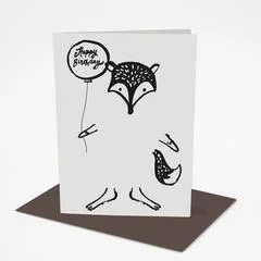 Wee Gallery Cartes Souhaits Renard Habiller||Wee Gallery Wish Card Raccoon Boutique Bébé Ligne Soins Jouets Articles Maison