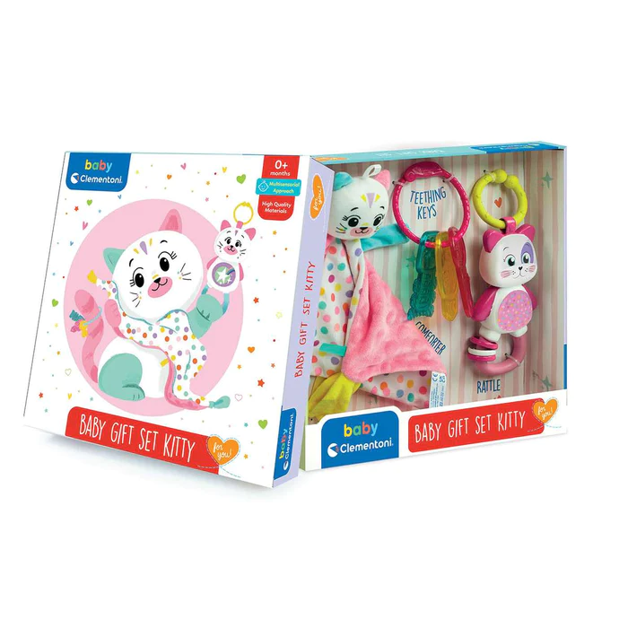 BABY COFFRET DE NAISSANCE CHATON JULES+6MOIS-CLEMENTONI - ​Boulangerie-Pâtisserie | Pain au Levain & Viennoiseries​ - {'count': 2, 'name': 'Enfants'}