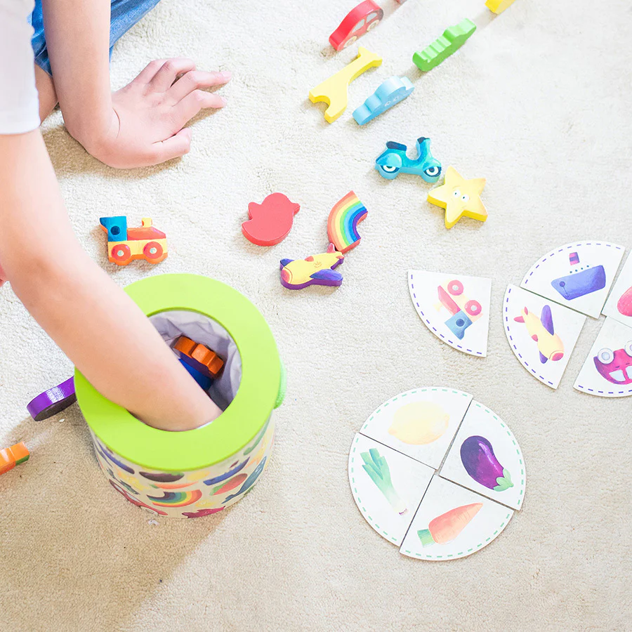 JEU RECONNAISSANCE BOIS TOUCHE TROUVE Boutique Maman Bébé Produits Essentiels Quotidien