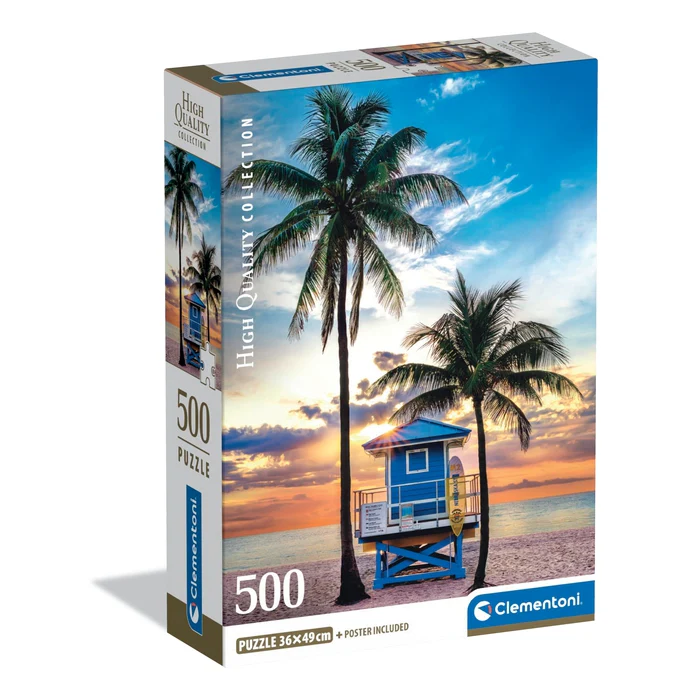 Miami Beach plan Florida - 500 pièces - E-shop mondial – Produits durables, modernes et accessibles partout