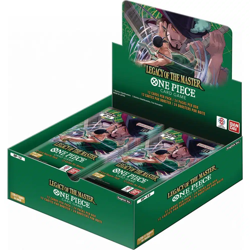 One Piece Cardgame Legacy L’héritage maître OP12 Display Boosters Anglais VO Saldi Straordinari Offerte Speciali Disponibili Adesso