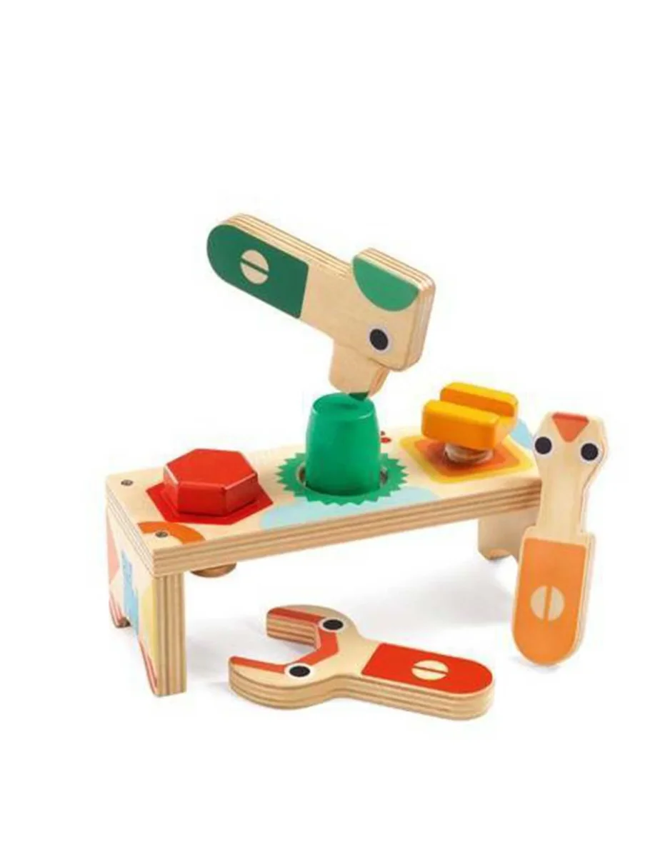 Jeu en bois - Bricolou - Djeco - Boutique Maman & Bébé – Produits Essentiels au Quotidien Jeux en bois - Peekaboo