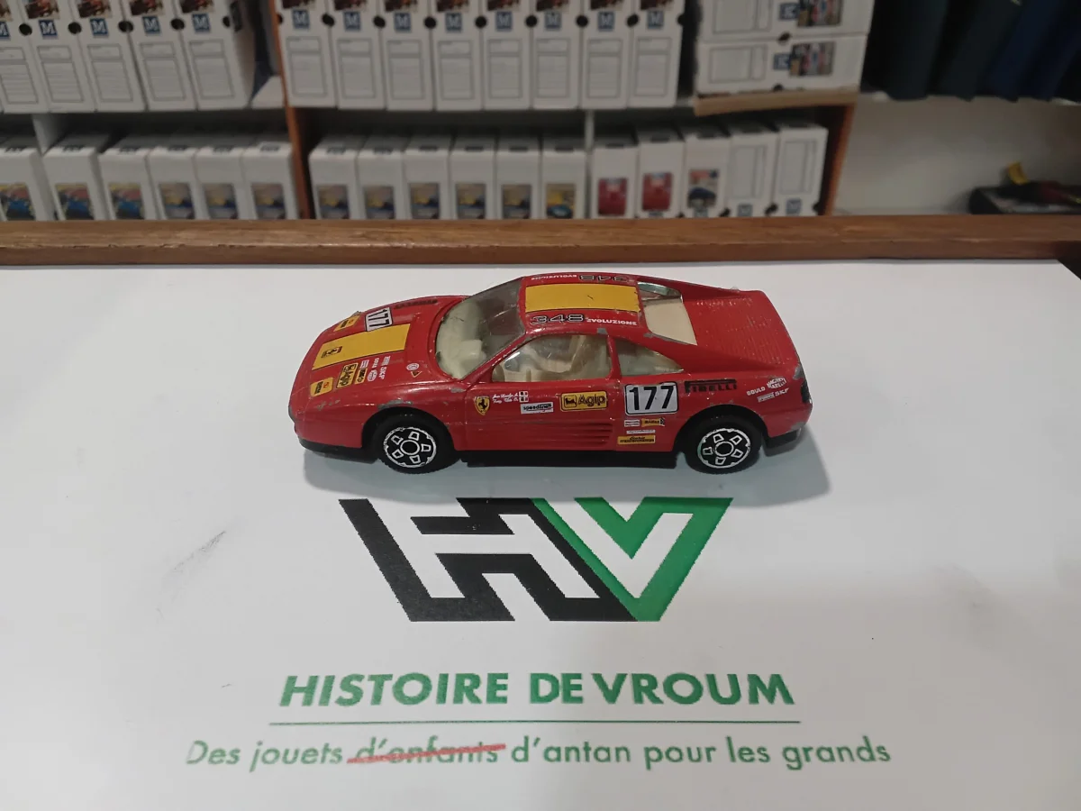 Ferrari 348 tb Bburago 1/43 - Vins Rouges Harmonieux pour Chaque Occasion Article - Vin De France Curius Rouge Gourmand En Toute Occasion 2024 75cl