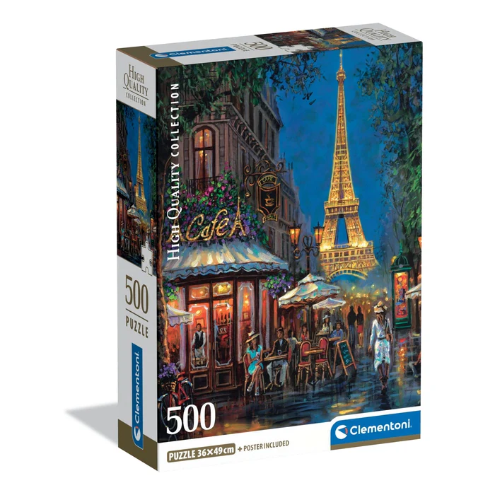 Night At The Eiffel Café- 500 pièces - E-shop mondial – Produits durables, modernes et accessibles partout - sushi pièce e-shop produit