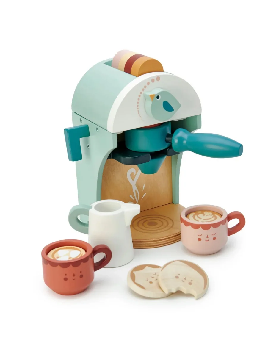 Machine à capuccino - Babyccino - Tender Leaf Toys - Boutique Maman & BabyEXO Bébé – Produits Essentiels au Quotidien