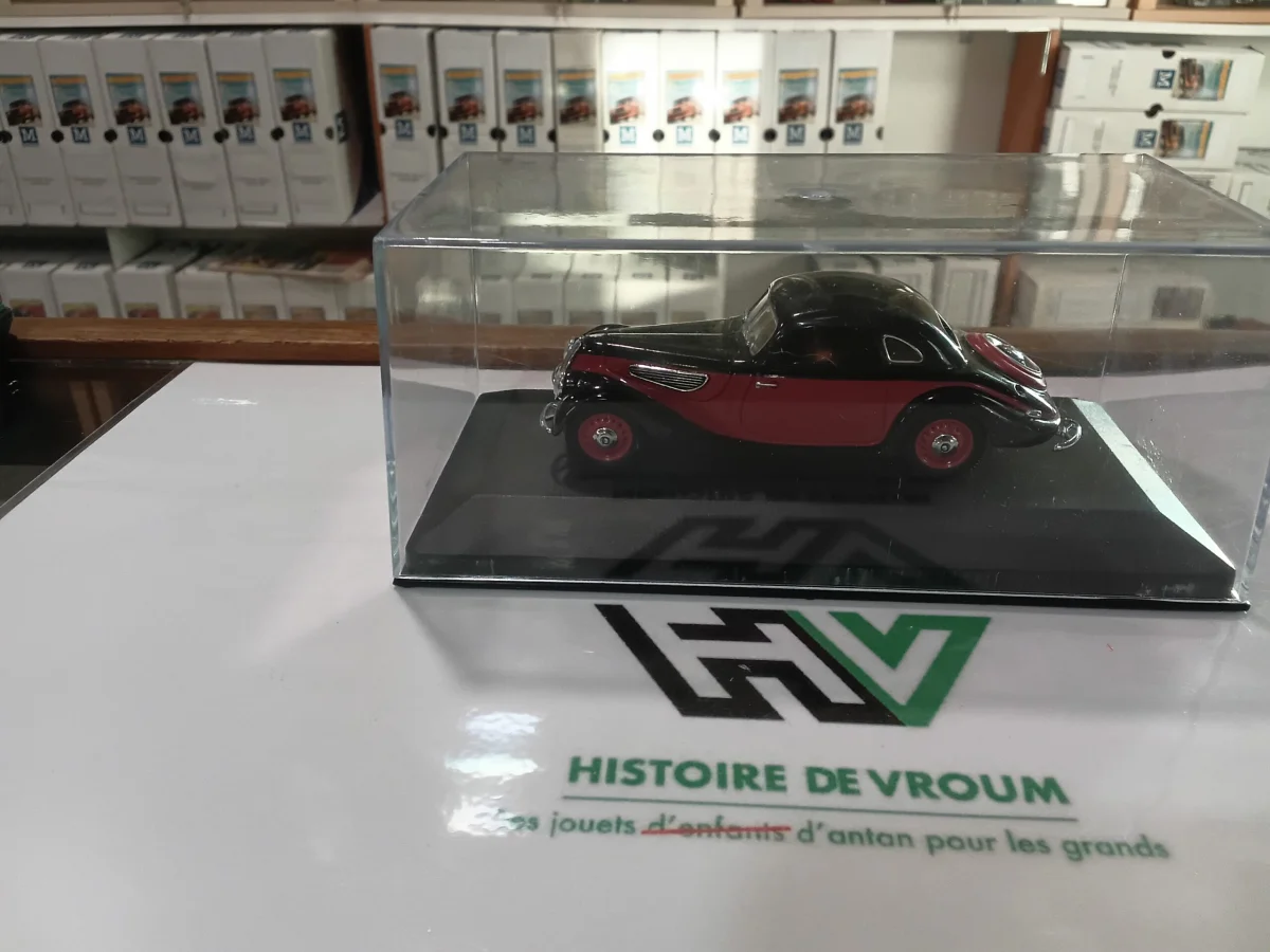 BMW 327 1/43 Noire/Rose Details Cars - Vins Rouges Harmonieux pour Chaque Occasion - Renault dauphine