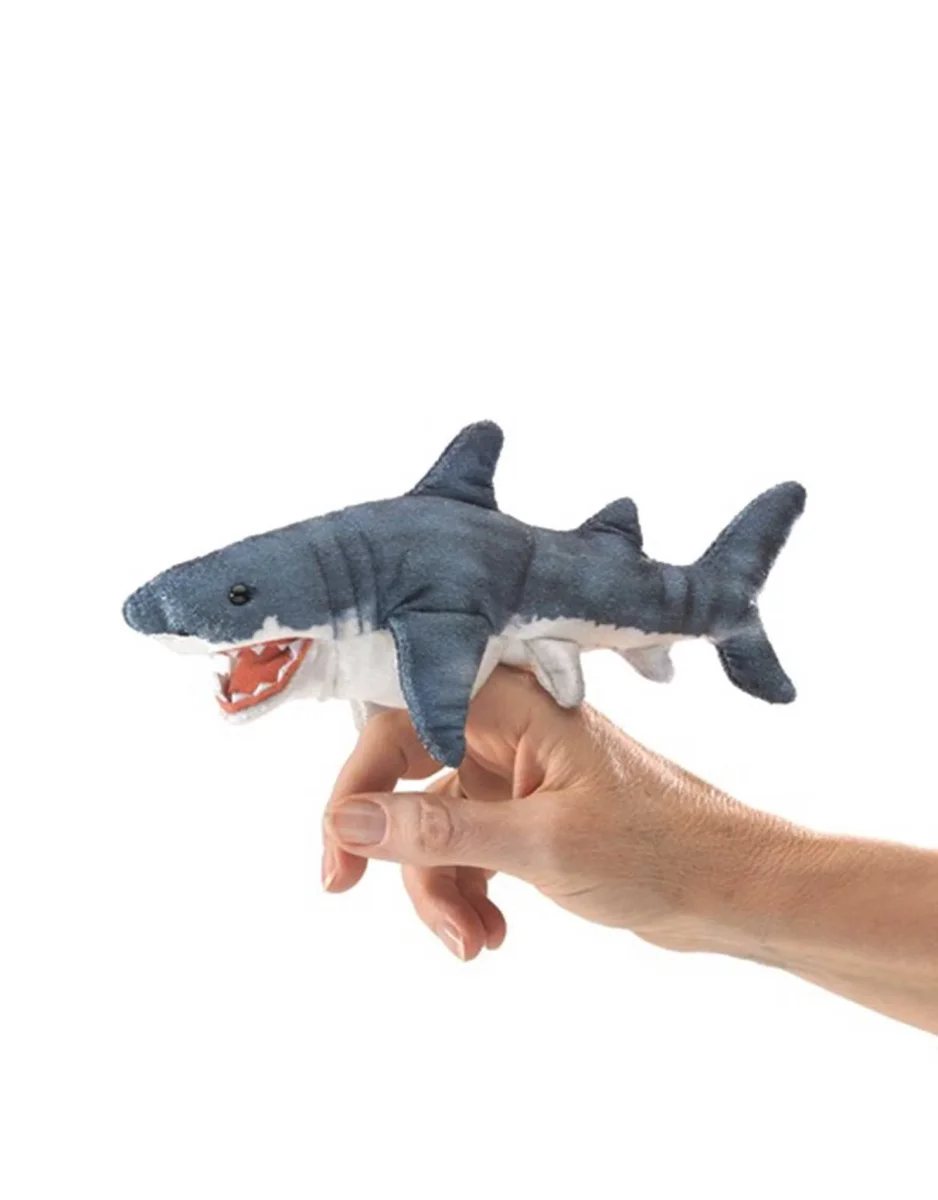 Marionnette doigt Requin Folkmanis Boutique Maman Bébé Produits Essentiels Quotidien