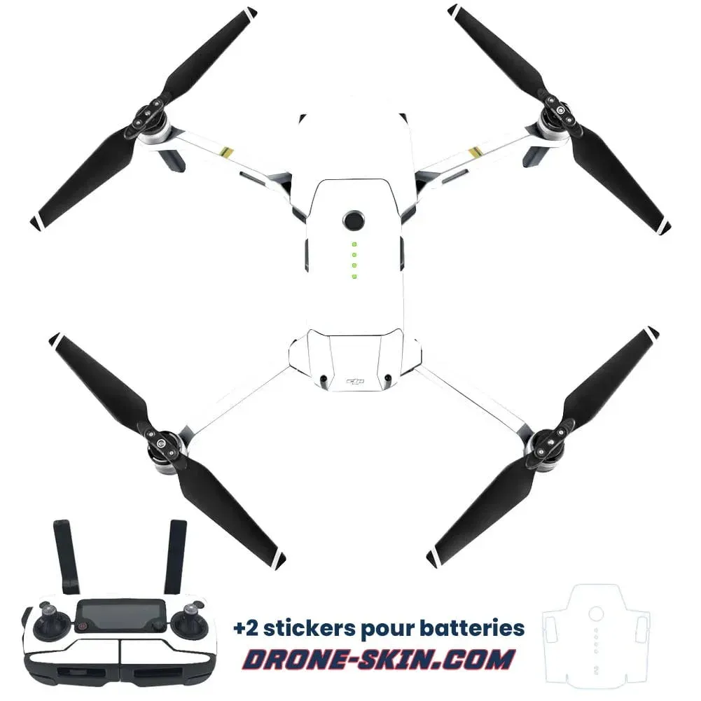 Sticker pour Drone DJI Mavic Pro Super White - ​Drones Professionnels & Grand Public | Boutique Française​ - anti drone drone amp boutique