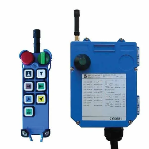 Radiocommande Types Telecrane F25- 6D • (6 boutons 2 crans) - Saldi Straordinari – Offerte Speciali Disponibili Adesso