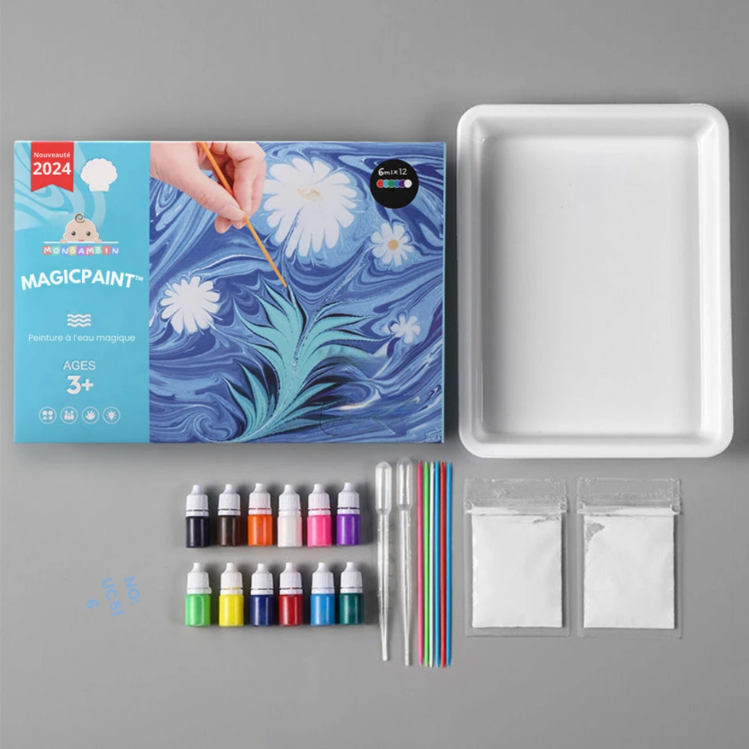 Peinture Magique à l’eau - Éclairage de qualité avec frais de port offerts Quelle est la différence entre la peinture à l'huile et la peinture à l'eau  ?
