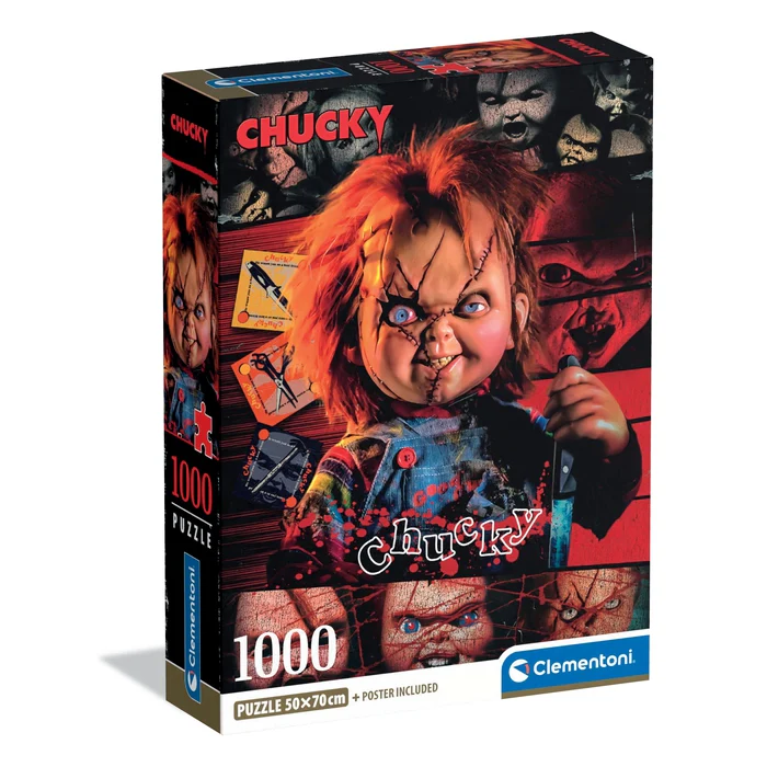 Chucky - Horror Movie Collection - 1000 pièces - 1000 pièces - E-shop mondial – Produits durables, modernes et accessibles partout Collection de pièces en euros