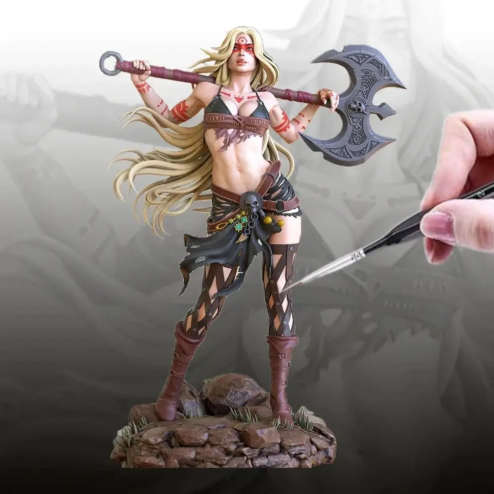 Figurine à peindre Barbarian - Boutique Bébé en Ligne : Soins, Jouets et Articles Maison - one piece figurine ligne soin jouet article