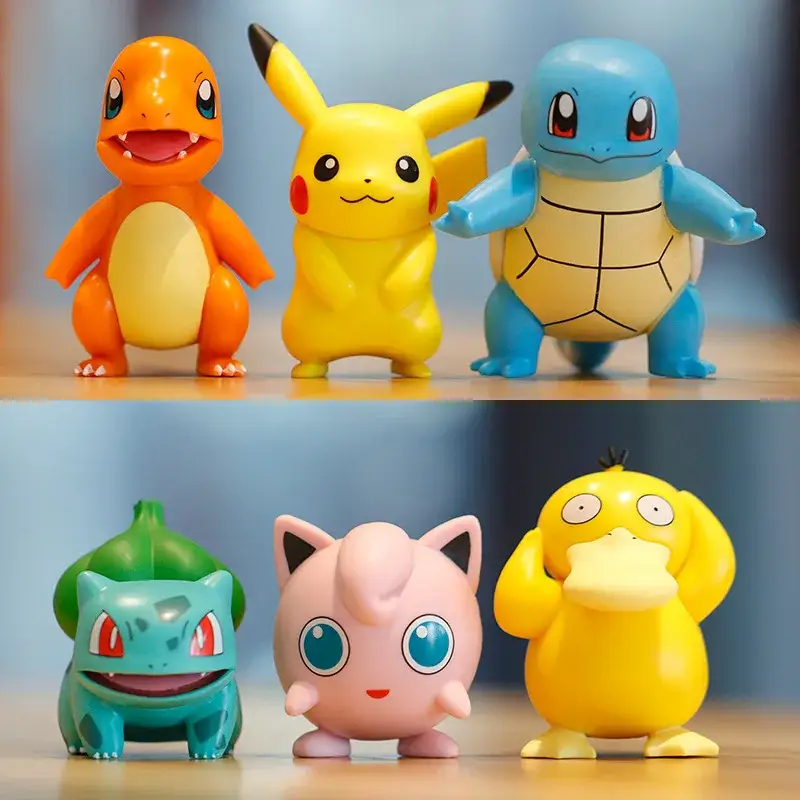 Lot 6 Figurines Pokemon - Boutique Bébé en Ligne Mercredi : Soins, Jouets et Articles Maison