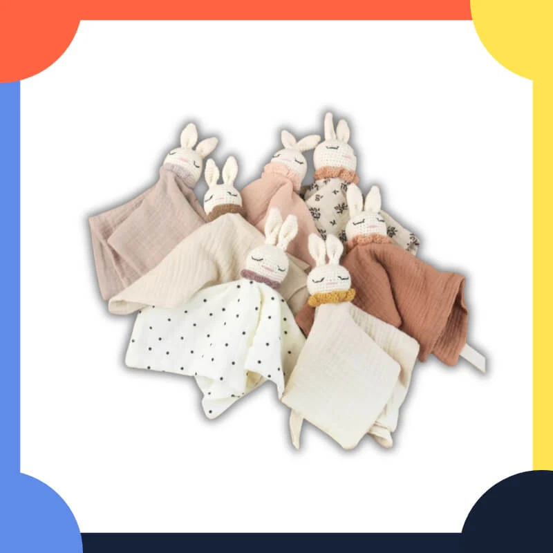 Doudou lapin Lapinou Crochetin Boutique Bébé Ligne Soins Jouets Articles Maison