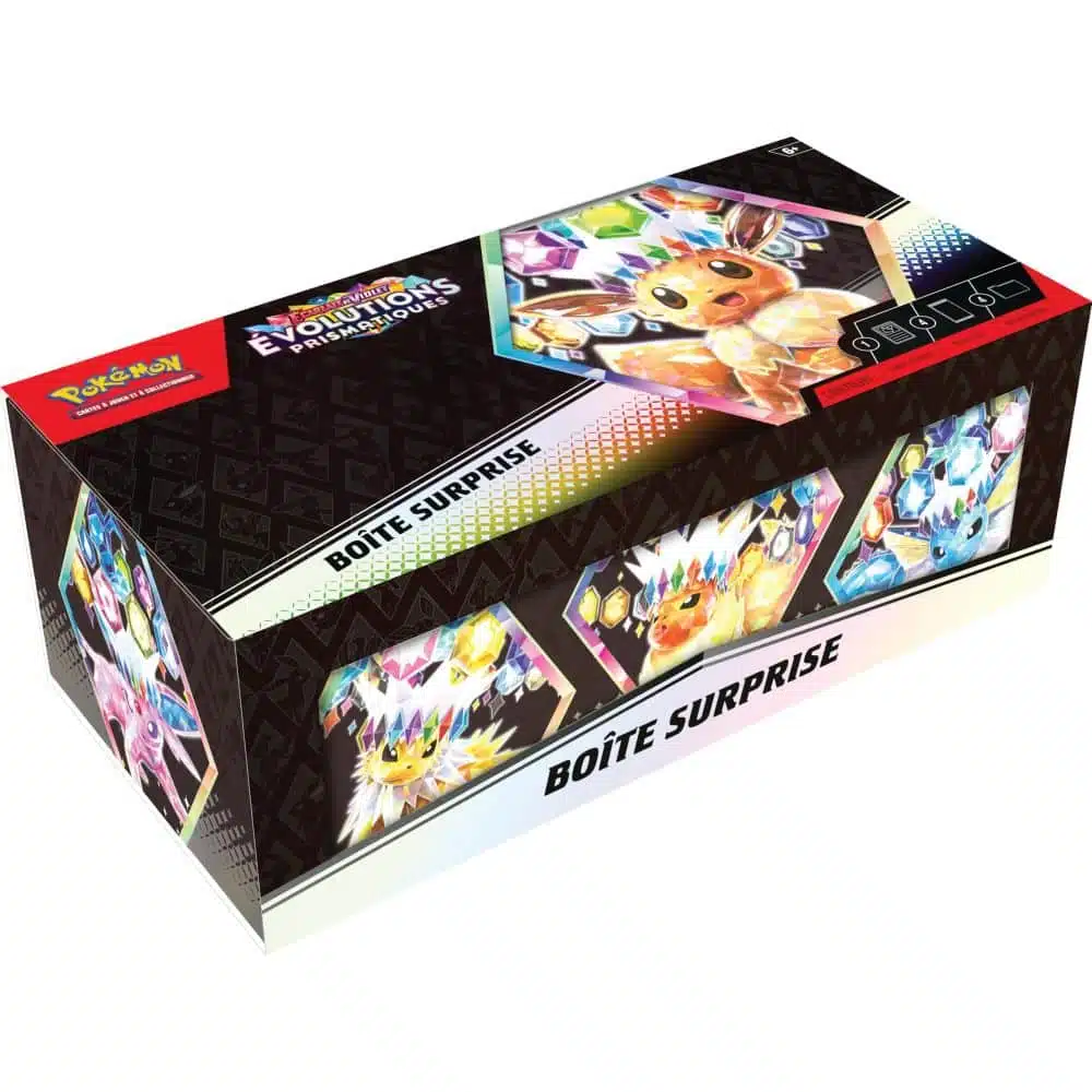 Pokémon – Évolutions Prismatiques EV08.5 – Boîte surprise – Français (VF) - Saldi Straordinari – Offerte Speciali Disponibili Adesso - {'count': 10, 'name': 'Coffret'}