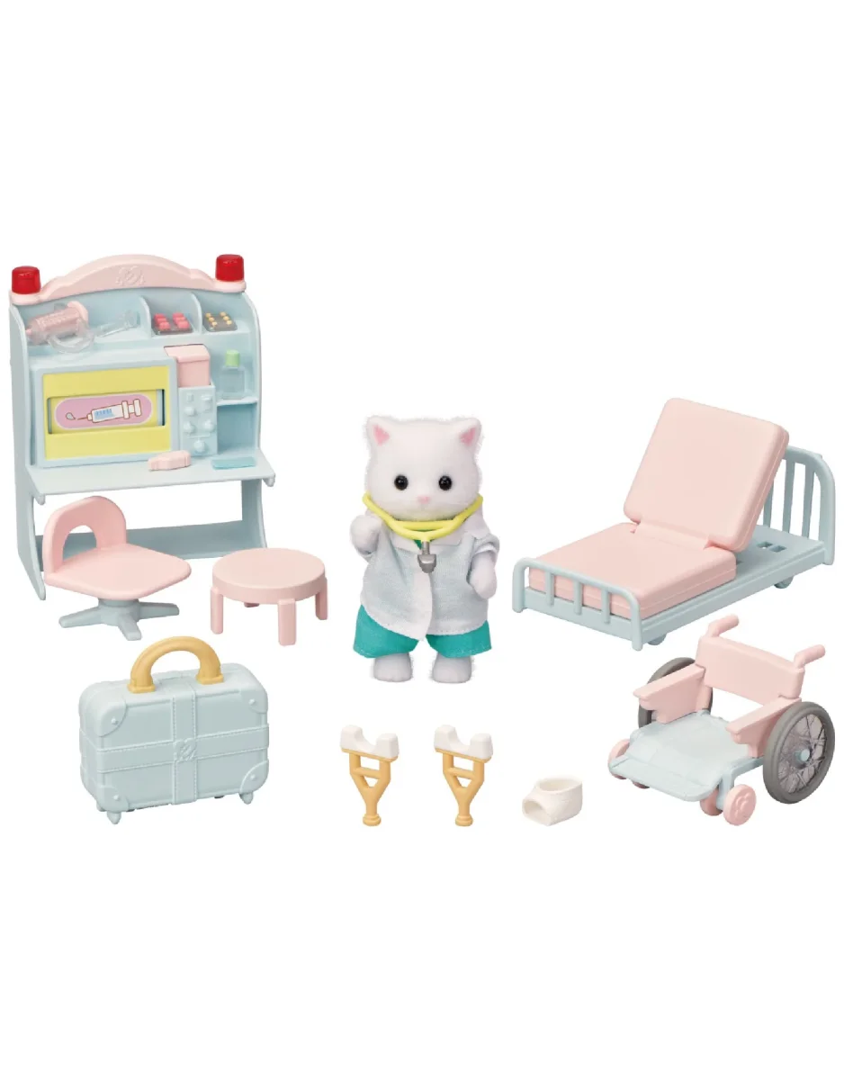 Ensemble base Médecin village Calico Critters Boutique Maman Bébé Produits Essentiels Quotidien