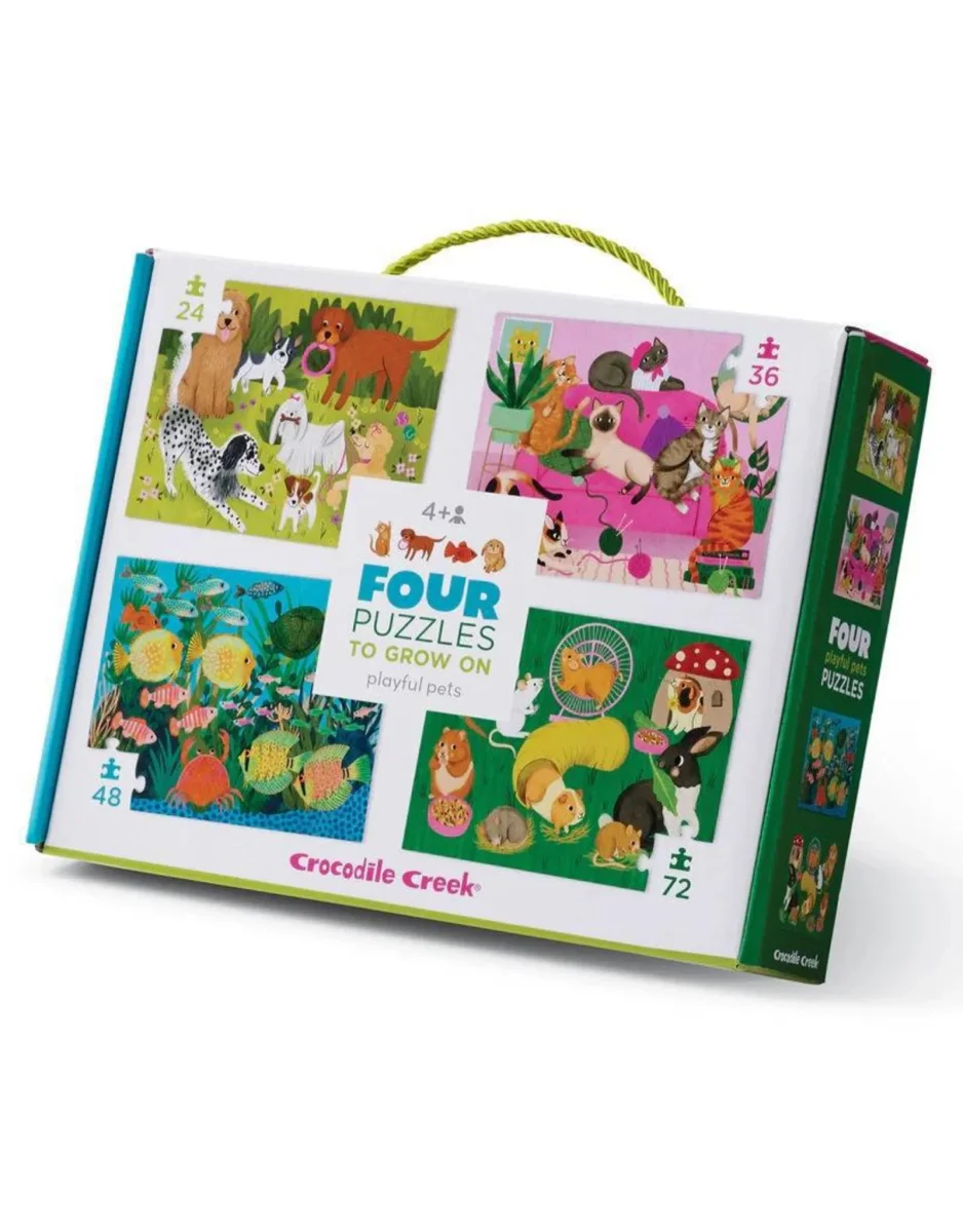Casse-têtes Évolutifs - Animaux de compagnie 4+ - Crocodile Creek - Boutique Maman & Bébé – Produits Essentiels au Quotidien Figurine Bébé crocodile - La Vie Sauvage | Papo France